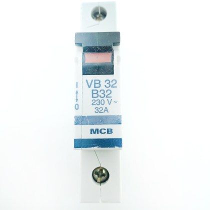 Volex VB32 B32 32A 32 Amp MCB Circuit Breaker Type B